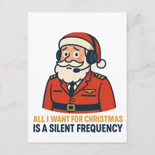 Alles wat ik voor Kerstmis wil is een heldere freq Uitnodiging Briefkaart