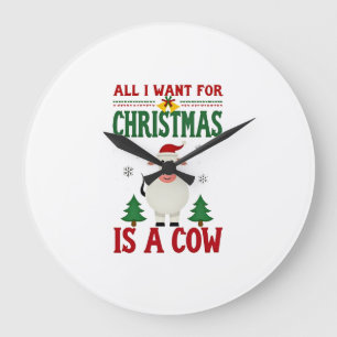Alles wat ik voor Kerstmis wil is een lelijke koei Grote Klok