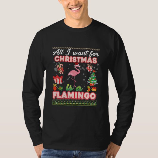 Alles wat ik voor Kerstmis wil is een lomp. T-shirt (Voorkant)