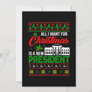 Alles wat ik voor Kerstmis wil is een nieuw Presid Save The Date