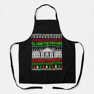 Alles wat ik voor Kerstmis wil is een nieuw Presid Schort