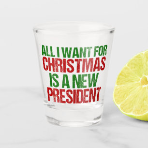 Alles wat ik voor Kerstmis wil is een nieuw Presid Shot Glas