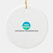 Alles wat ik voor Kerstmis wil is een nieuwe catbo Keramisch Ornament (Achterkant)