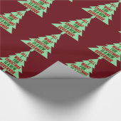 Alles wat ik voor Kerstmis wil is een nieuwe gouve Cadeaupapier (Hoek)