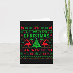 Alles wat ik voor Kerstmis wil is een nieuwe presi Kaart