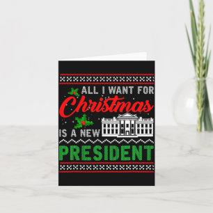 Alles wat ik voor Kerstmis wil is een nieuwe presi Kaart