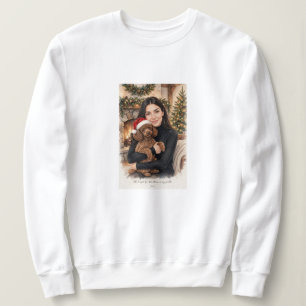 Alles wat ik voor Kerstmis wil is een Poodle Poo Trui