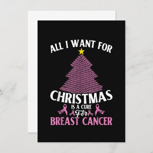 Alles wat ik voor Kerstmis wil is een remedie tege Kaart (Voorkant / Achterkant)