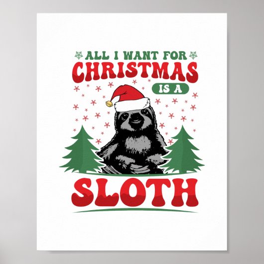 Alles wat ik voor Kerstmis wil is een Sleuf Poster (Voorkant)