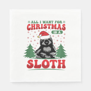 Alles wat ik voor Kerstmis wil is een Sleuf Servet