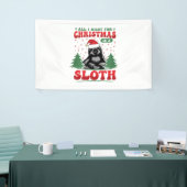 Alles wat ik voor Kerstmis wil is een Sleuf Spandoek (Beurs)