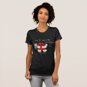 Alles wat ik voor Kerstmis wil is Ewe T-shirt (Voorkant volledig)