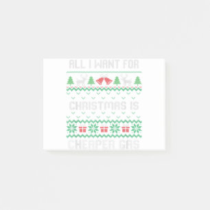 Alles wat ik voor Kerstmis wil is goedkoper gas gr Post-it® Notes