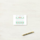 Alles wat ik voor Kerstmis wil is goedkoper gas gr Post-it® Notes (Op bureau)