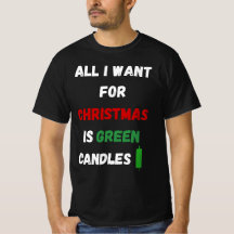 Alles wat ik voor Kerstmis wil is groene kaarsen