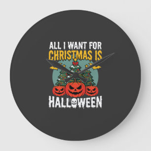 Alles wat ik voor kerstmis wil is Halloween-ontwer Grote Klok