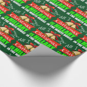 Alles wat ik voor Kerstmis wil is Hillary Cadeaupapier (Hoek)