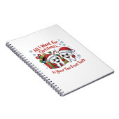 Alles wat ik voor Kerstmis wil is je twee voortand Notitieboek (Rechterzijde)