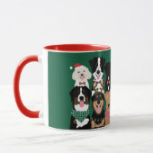 Alles wat ik voor Kerstmis wil is meer honden Mok (Links)