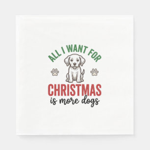 Alles wat ik voor Kerstmis wil is meer honden Vint Servet