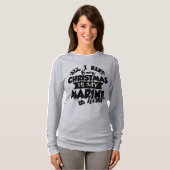 Alles wat ik voor Kerstmis wil is mijn marinethuis T-shirt (Voorkant volledig)