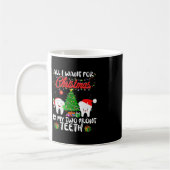 Alles wat ik voor Kerstmis wil is mijn twee-front- Koffiemok (Links)