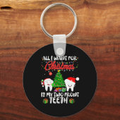 Alles wat ik voor Kerstmis wil is mijn twee-front- Sleutelhanger (Voorkant)