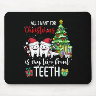 Alles wat ik voor Kerstmis wil is mijn twee Kind a Muismat