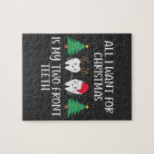 Alles wat ik voor Kerstmis wil is mijn twee voorst Legpuzzel (Horizontaal)