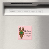 Alles wat ik voor Kerstmis wil is plastische chiru Magneet (Insitu (Vaatwasser))