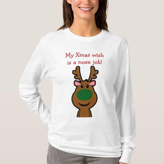 Alles wat ik voor Kerstmis wil is plastische chiru T-shirt (Voorkant)