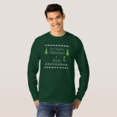 Alles wat ik voor Kerstmis wil is Roux Cajun Long  T-shirt (Voorkant volledig)