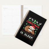 Alles wat ik voor Kerstmis wil is Slapen - Grappig Planner (Display)