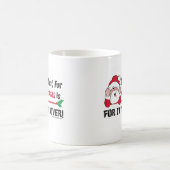 Alles wat ik voor Kerstmis wil Koffiemok (Center)