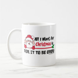 Alles wat ik voor Kerstmis wil Koffiemok