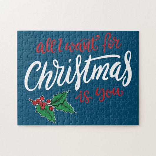 Alles wat ik voor Kerstmis wil Legpuzzel (Horizontaal)