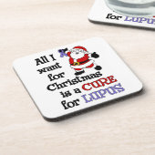 Alles wat ik voor Kerstmis wil...Lupus Onderzetter (Linkerzijde)