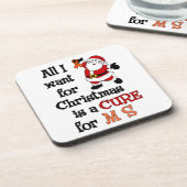 Alles wat ik voor Kerstmis wil...MS Bier Onderzetter (Linkerzijde)