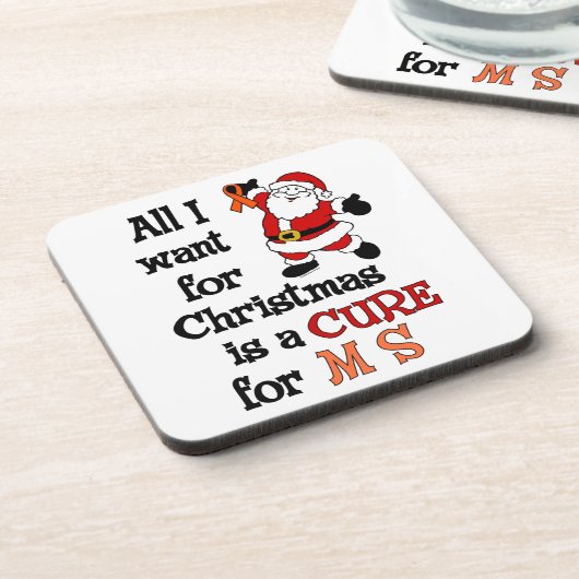 Alles wat ik voor Kerstmis wil...MS Bier Onderzetter (Linkerzijde)