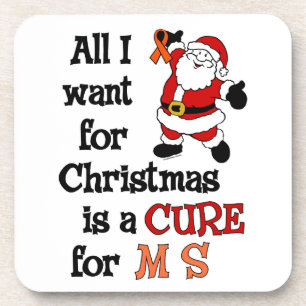 Alles wat ik voor Kerstmis wil...MS Bier Onderzetter