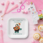 Alles wat ik voor Kerstmis wil... Papieren Bordje (Feest)