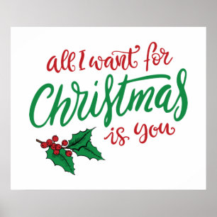 Alles wat ik voor Kerstmis wil Poster