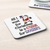 Alles wat ik voor Kerstmis wil...Sjogren's Drankjes Onderzetter (Linkerzijde)