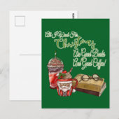 Alles wat ik voor Kerstmis wil zijn goede boeken Briefkaart (Voorkant / Achterkant)