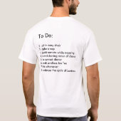 Alles wat ik voor Vaderdag heb... T-shirt (Achterkant)