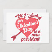 Alles wat ik voor Valentijnsdag wil is een Nieuwe Feestdagenkaart (Voorkant)