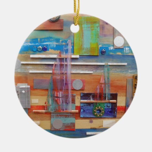 Alles wat ik vraag... keramisch ornament (Voorkant)