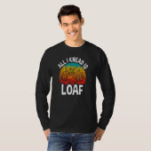 Alles wat ik weet, brood bakken t-shirt (Voorkant volledig)