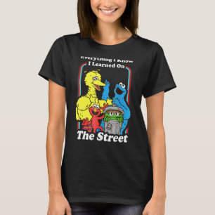 Alles wat ik weet heb ik geleerd op de straten 1 t-shirt