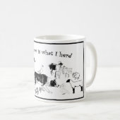 Alles wat ik weet is wat ik herder koffiemok (Voorkant rechts)